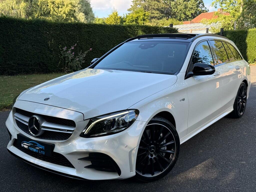 Mercedes-Benz C Class 3.0 C43 V6 Amg Premium Plus G-tronic 4Matic Eur White #3