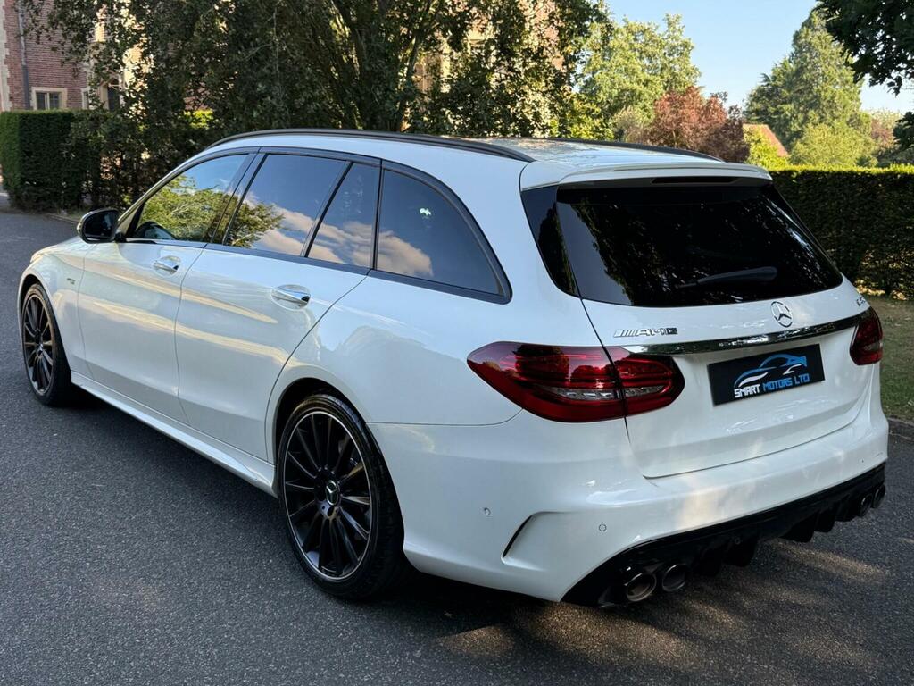 Mercedes-Benz C Class 3.0 C43 V6 Amg Premium Plus G-tronic 4Matic Eur White #5