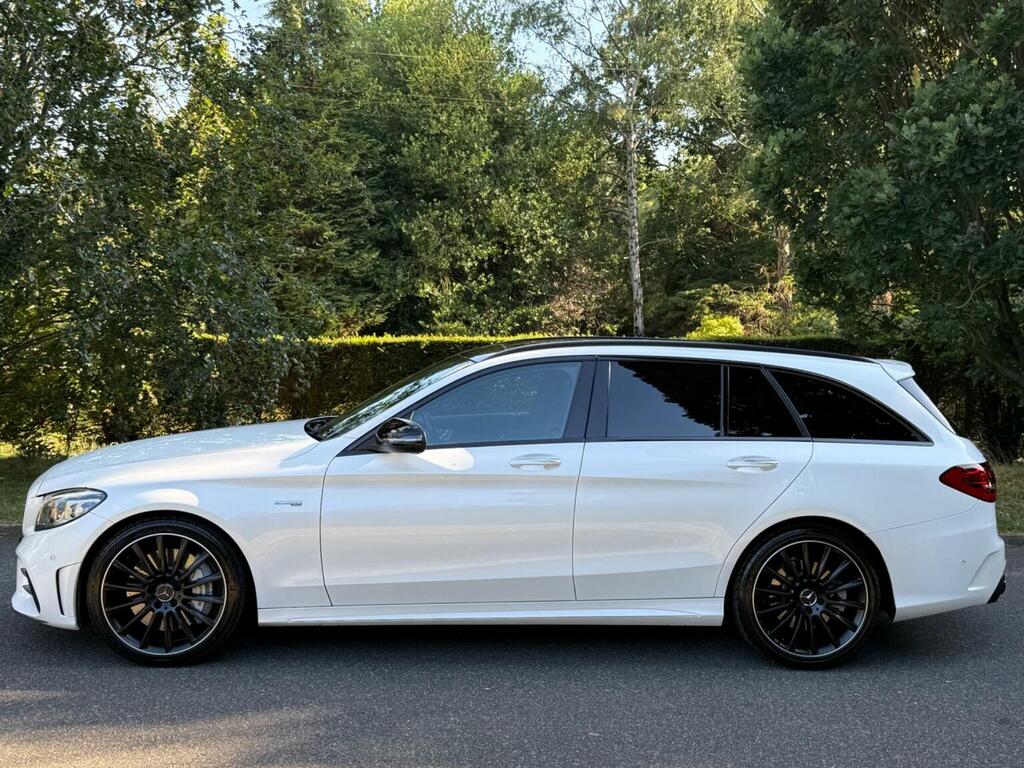 Mercedes-Benz C Class 3.0 C43 V6 Amg Premium Plus G-tronic 4Matic Eur White #4