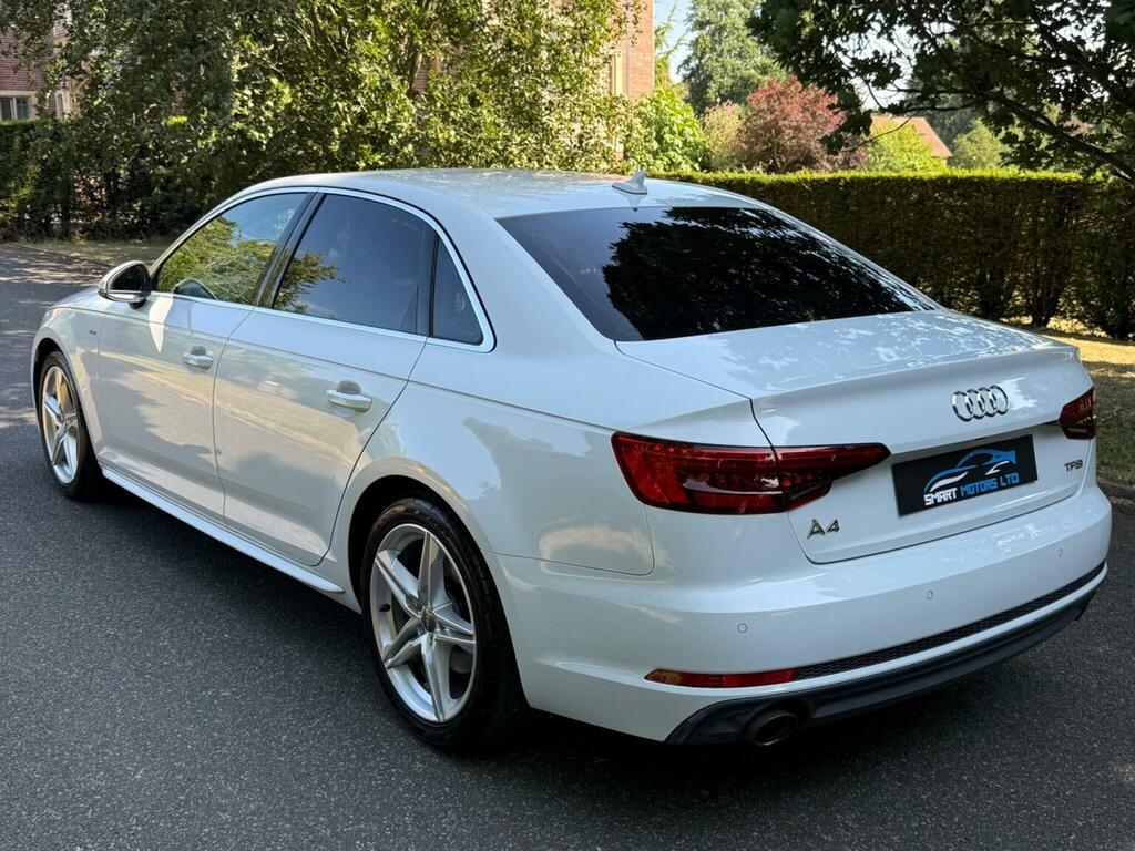 Audi A4 2.0 Tfsi S Line S Tronic Euro 6 Ss White #5