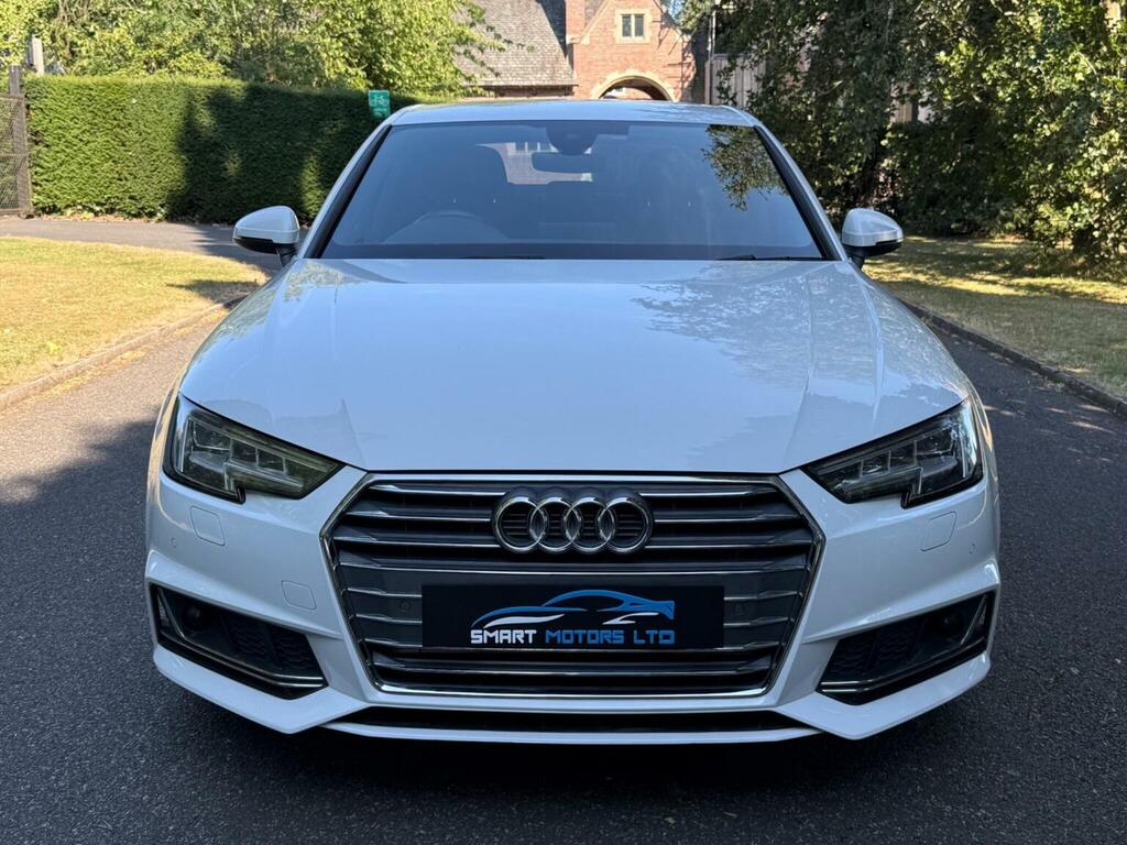 Audi A4 2.0 Tfsi S Line S Tronic Euro 6 Ss White #2