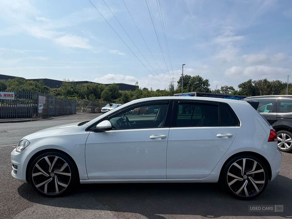Volkswagen Golf 2.0 Tdi Gt KT15WZX White #5