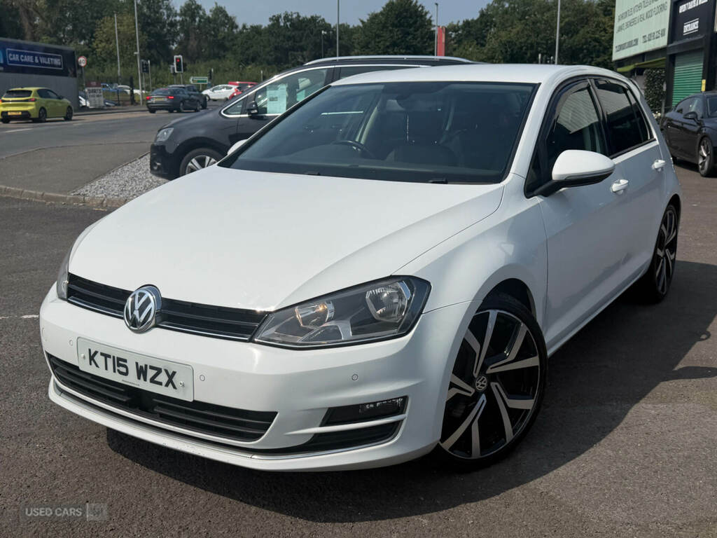 Volkswagen Golf 2.0 Tdi Gt KT15WZX White #2