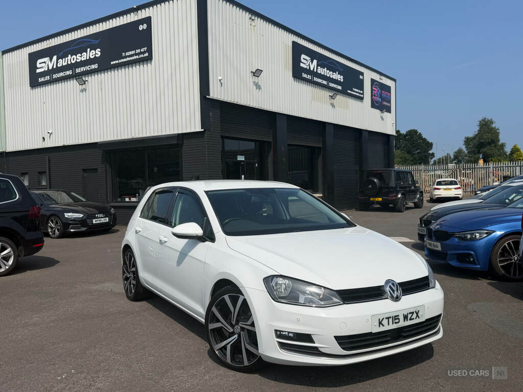 Volkswagen Golf 2.0 Tdi Gt KT15WZX White #3