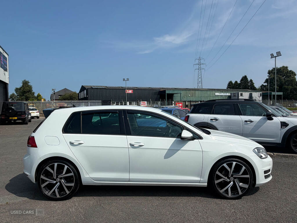 Volkswagen Golf 2.0 Tdi Gt KT15WZX White #4