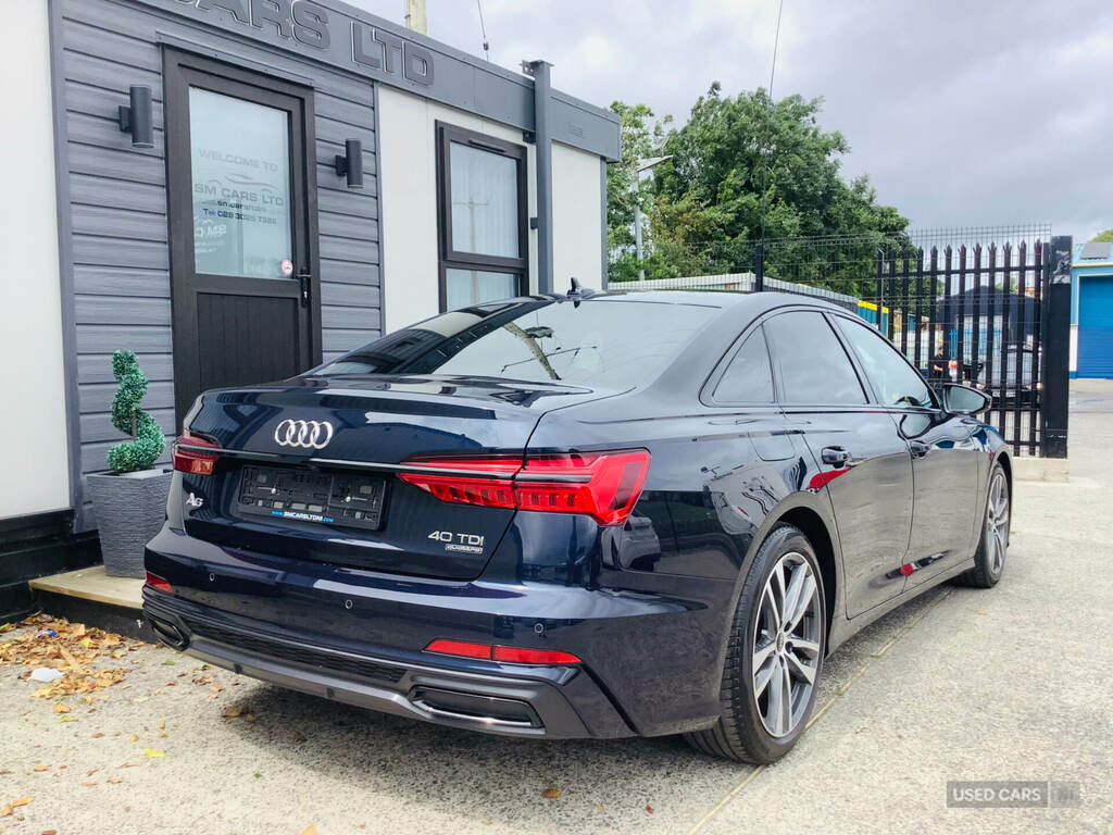 Audi A6 40 Tdi Quattro S Line S Tronic Blue #3