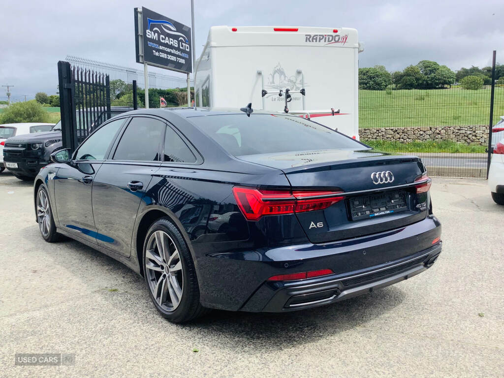 Audi A6 Estate 2.0 Tdi 40 Sport S Tronic Euro 6 Ss Blue #14