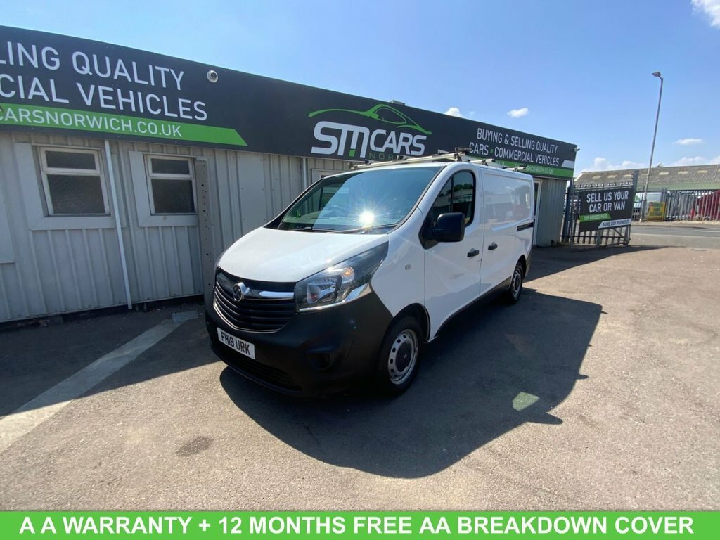 Vauxhall Vivaro Mpv White