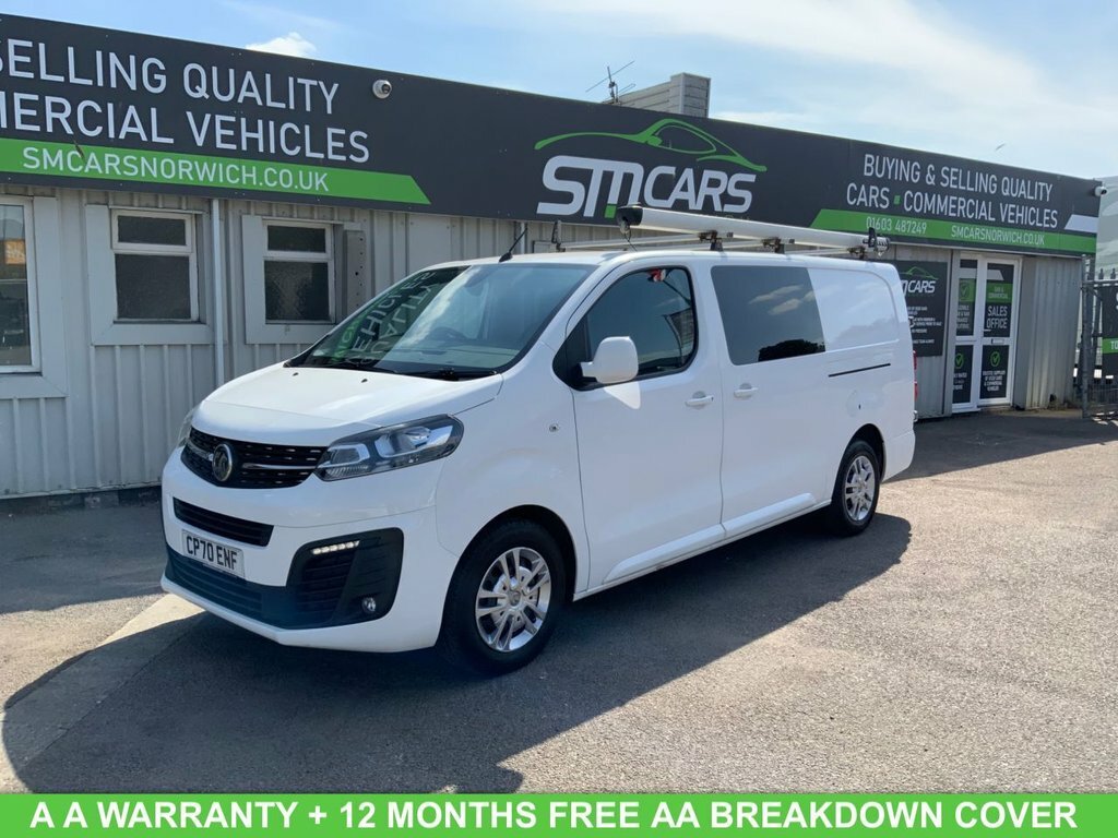 Vauxhall Vivaro 2L Sportive White
