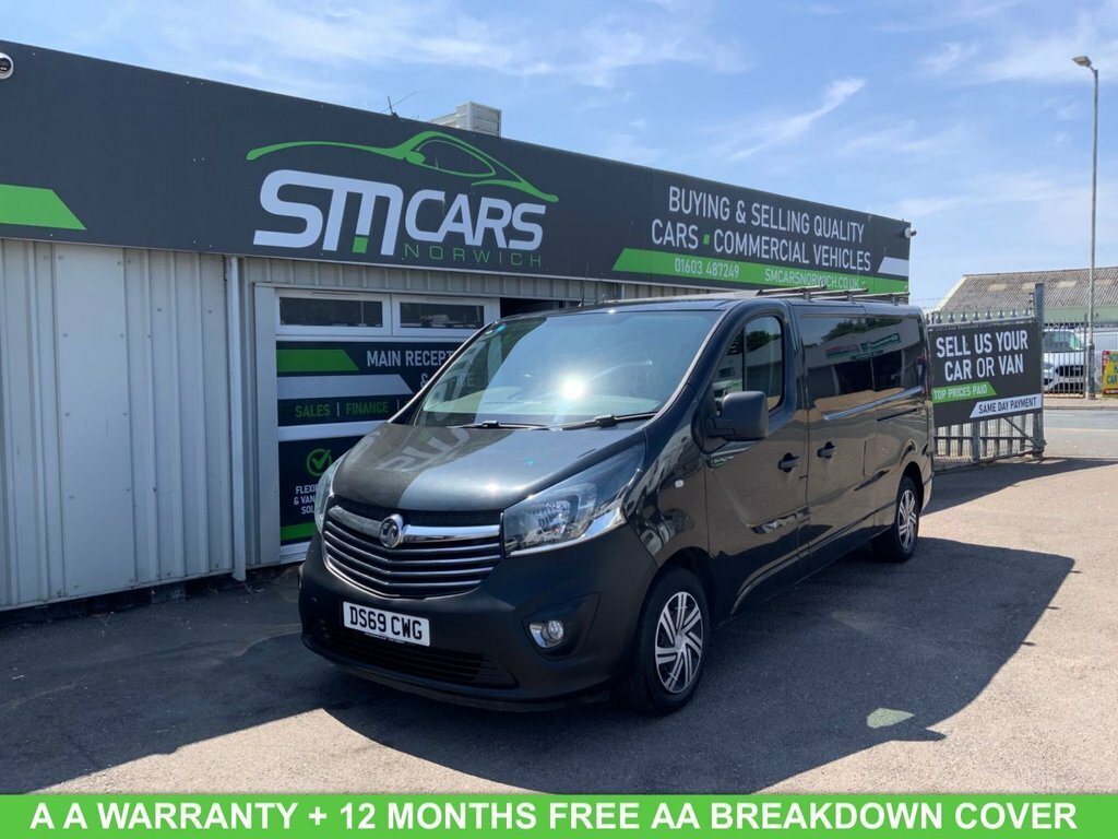 Vauxhall Vivaro 1.6L Sportive Black