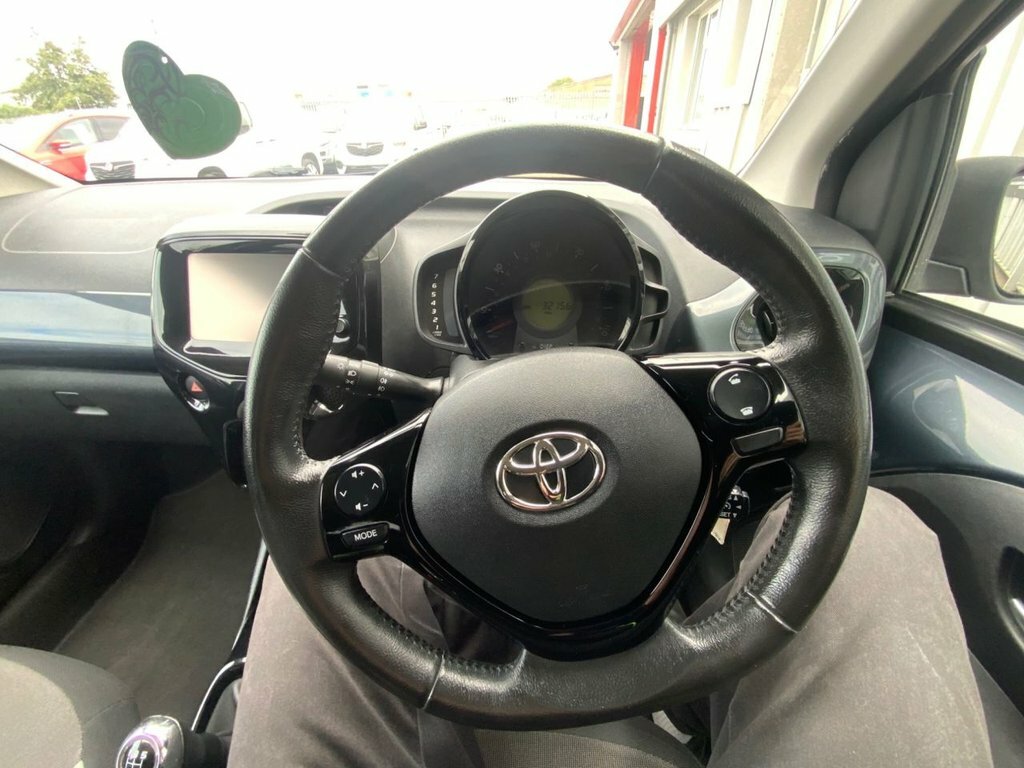 Toyota Aygo Hatchback Red #14