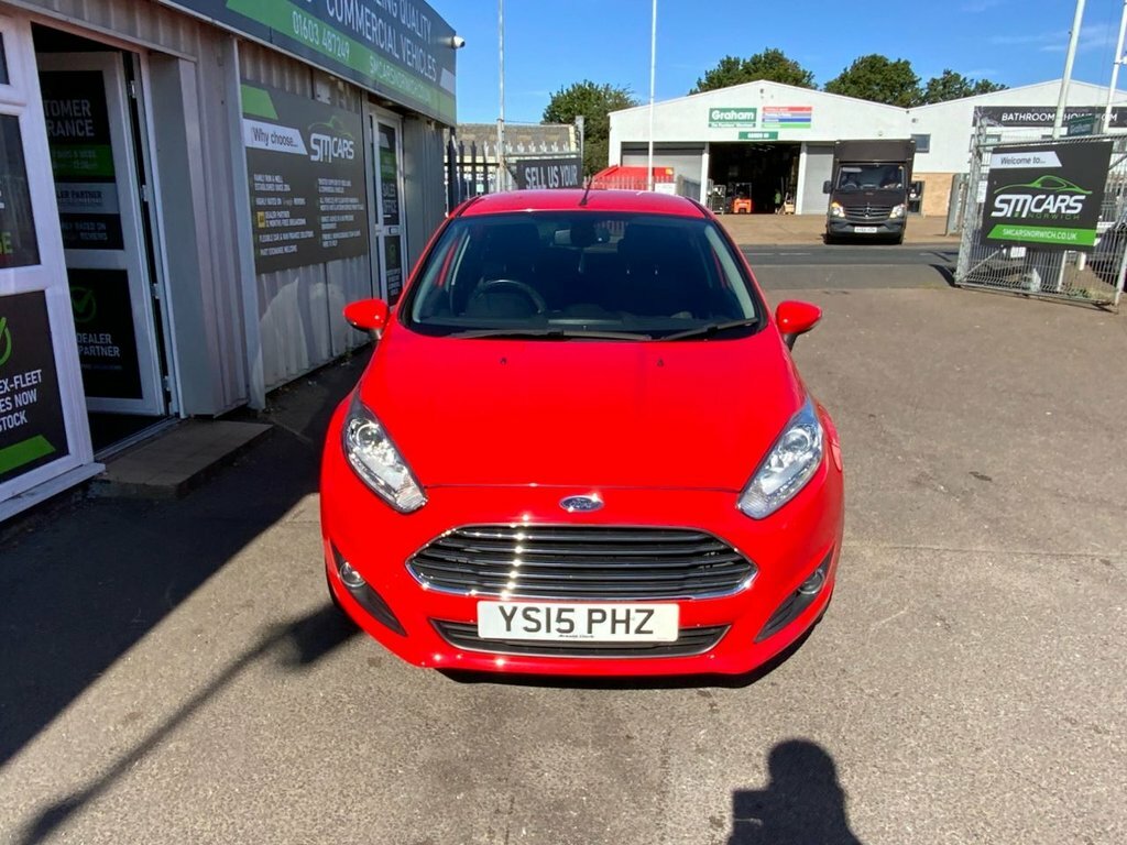 Ford Fiesta 1.5L Titanium Red