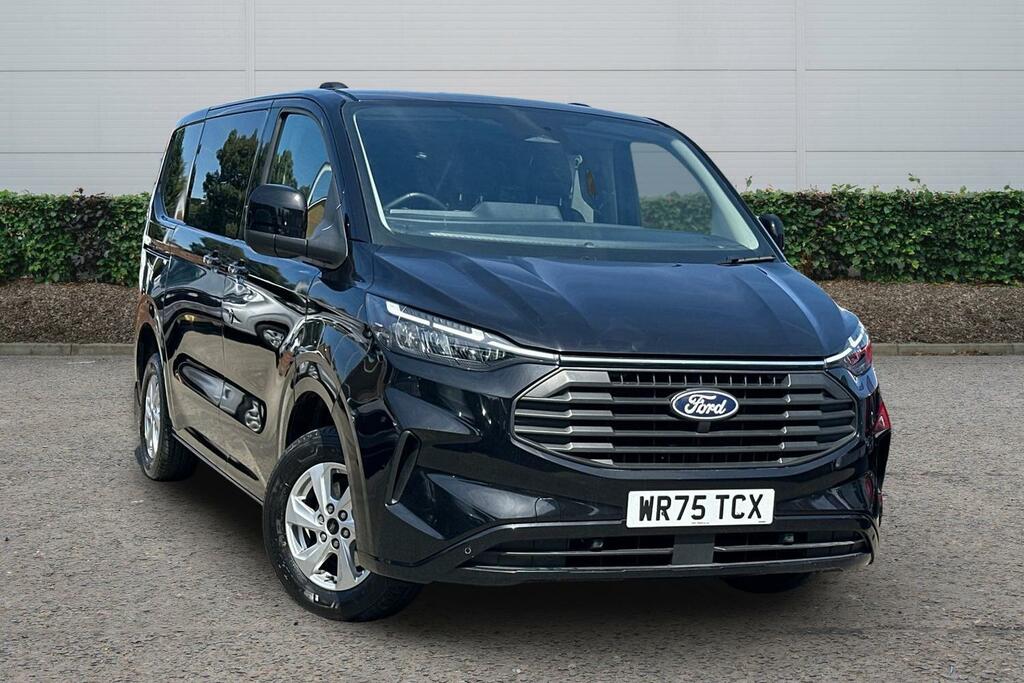 Ford Transit Custom 2.0 Ecoblue 136Ps H1 Double Cab Van Limited Black
