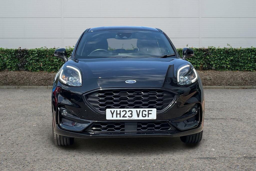 Ford Puma 1.0 Ecoboost Hybrid Mhev St-line YH23VGF Black #4