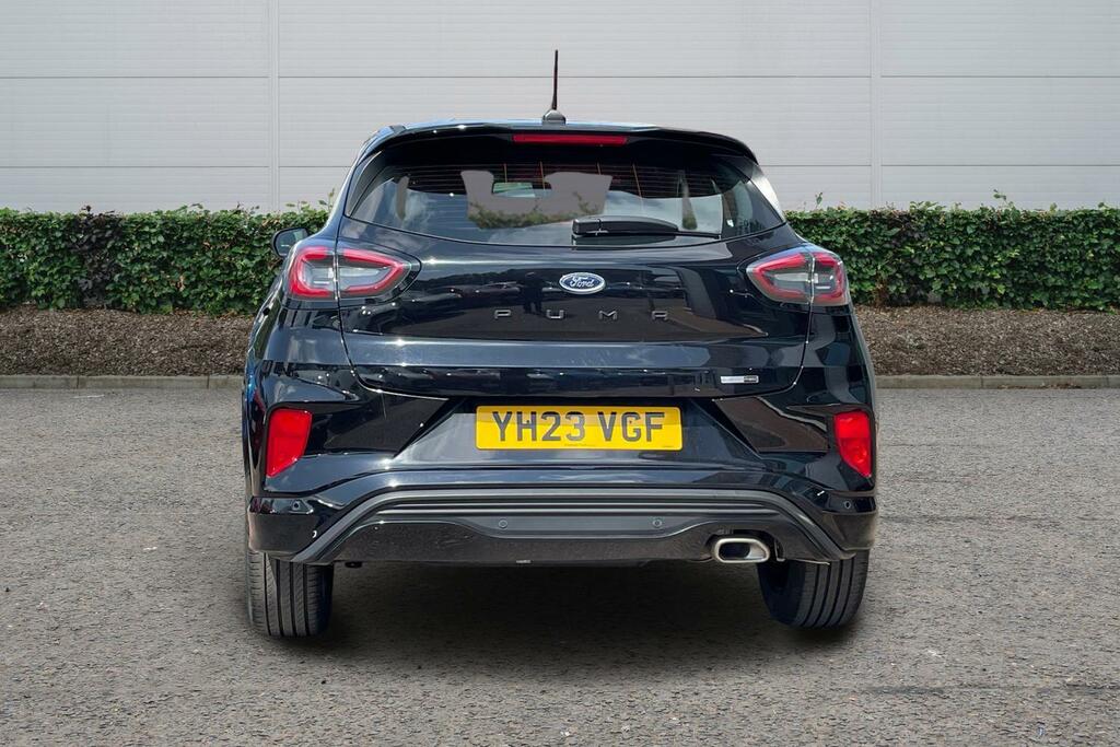 Ford Puma 1.0 Ecoboost Hybrid Mhev St-line YH23VGF Black #5