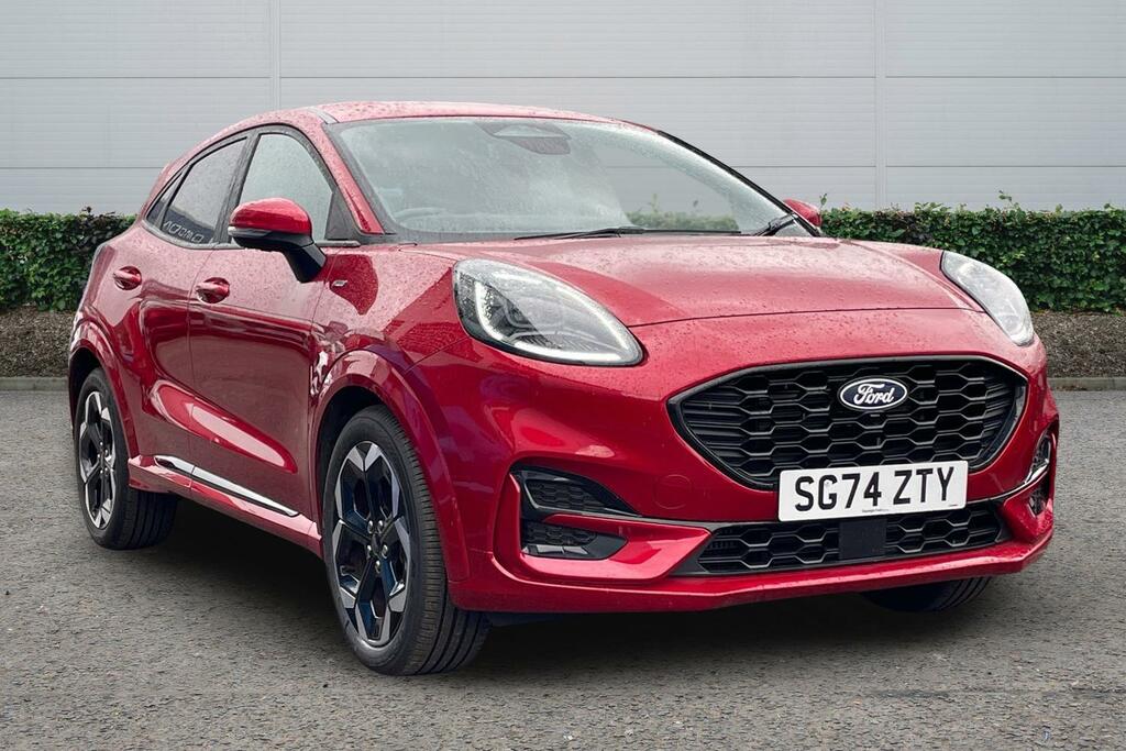 Ford Puma 1.0 Ecoboost Hybrid Mhev St-line X Dct Red