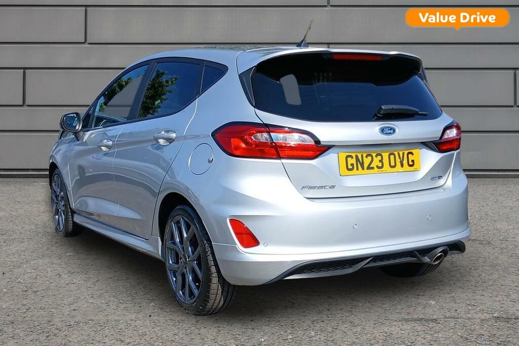 Ford Fiesta 1.0 Ecoboost Hybrid Mhev 125 St-line GN23OVG Silver #2
