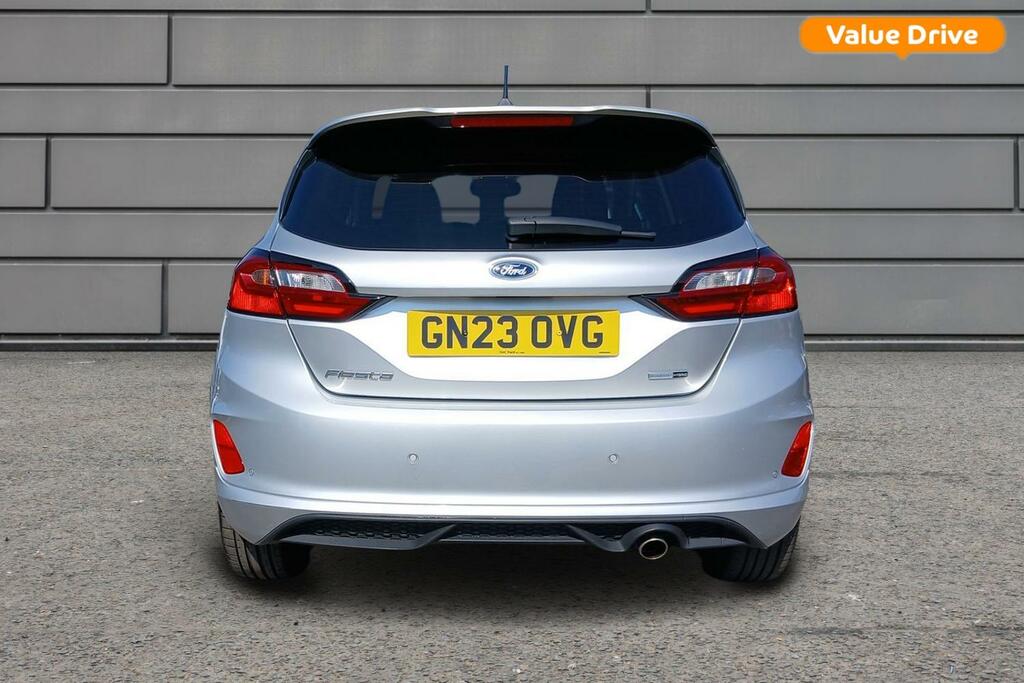 Ford Fiesta 1.0 Ecoboost Hybrid Mhev 125 St-line GN23OVG Silver #5