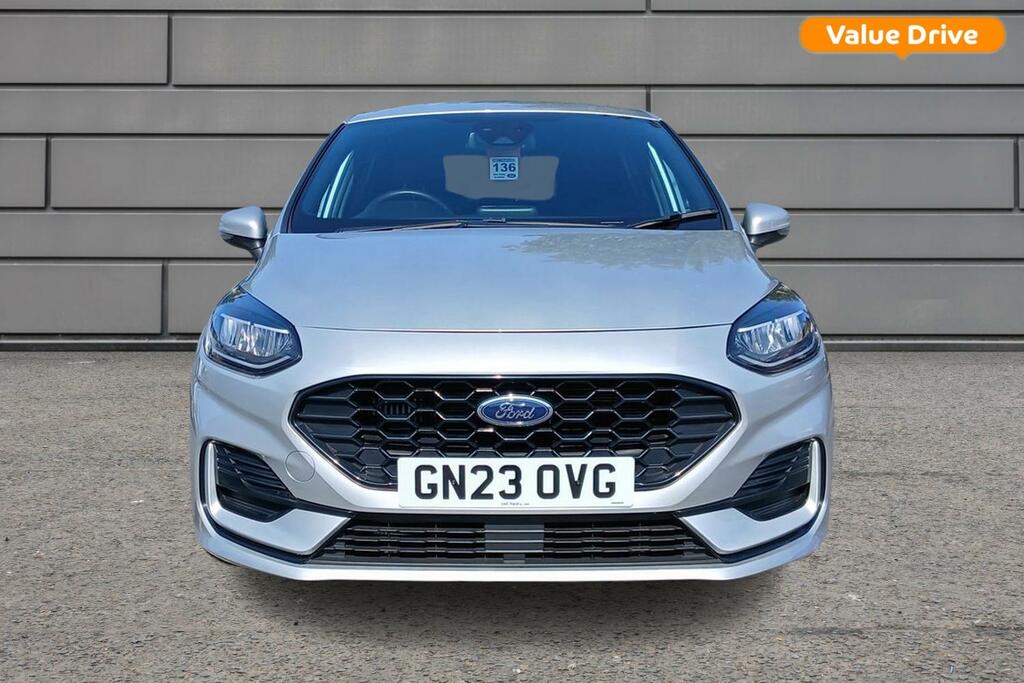 Ford Fiesta 1.0 Ecoboost Hybrid Mhev 125 St-line GN23OVG Silver #4