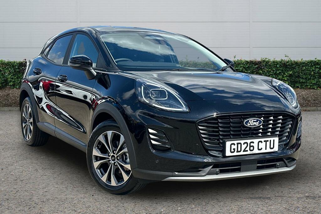 Ford Puma 1.0 Ecoboost Hybrid Mhev Titanium Black