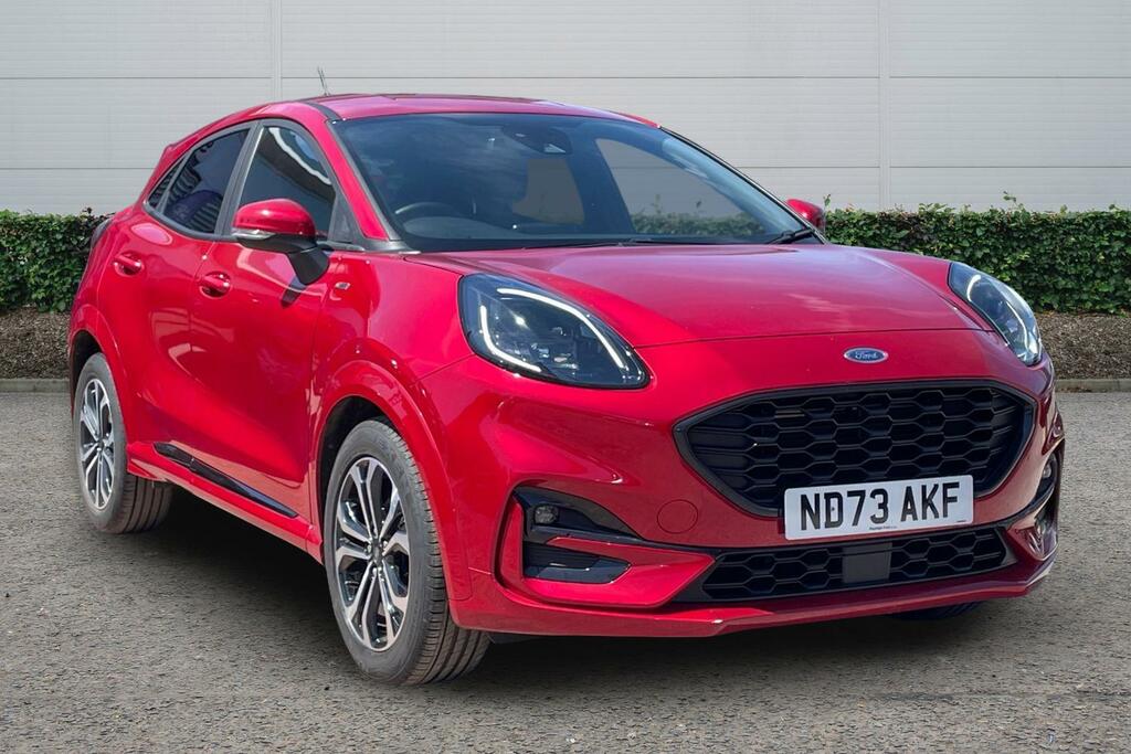 Ford Puma 1.0 Ecoboost Hybrid Mhev St-line Red