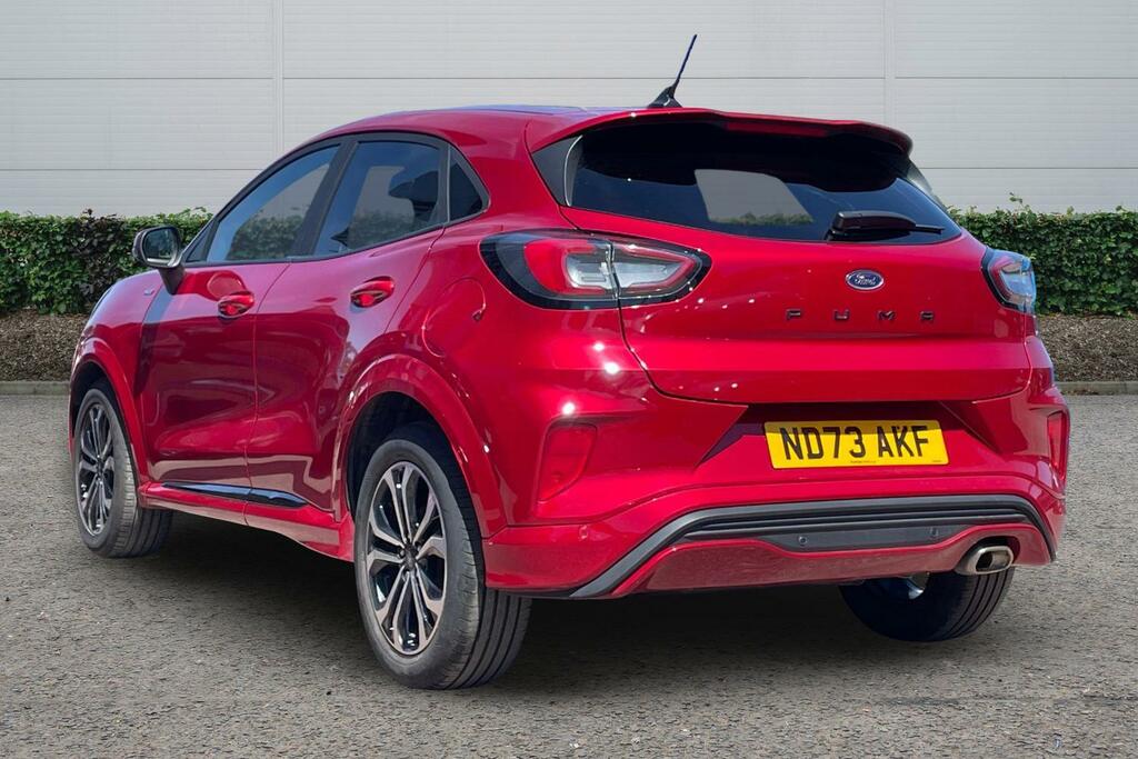Ford Puma 1.0 Ecoboost Hybrid Mhev St-line ND73AKF Red #2