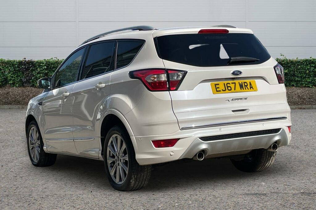 Ford Kuga 2.0 Tdci Vignale Powershift Awd Euro 6 Ss EJ67WRA White #2