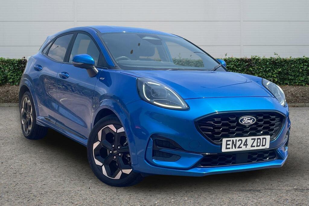 Ford Puma 1.0 Ecoboost Hybrid Mhev 155 St-line X Blue