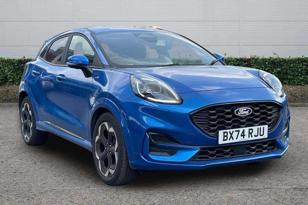 Ford Puma 1.0 Ecoboost Hybrid Mhev St-line X BX74RJU Blue
