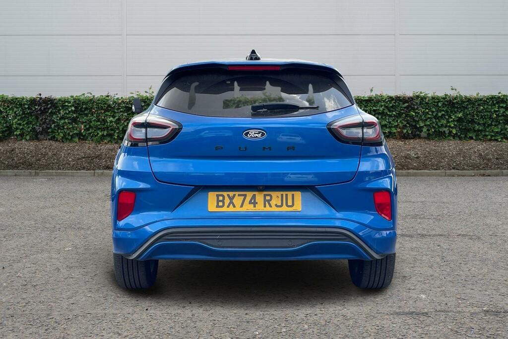Ford Puma 1.0 Ecoboost Hybrid Mhev St-line X BX74RJU Blue #4
