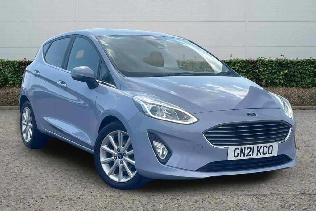 Ford Fiesta 1.0 Ecoboost Hybrid Mhev 125 Titanium Blue