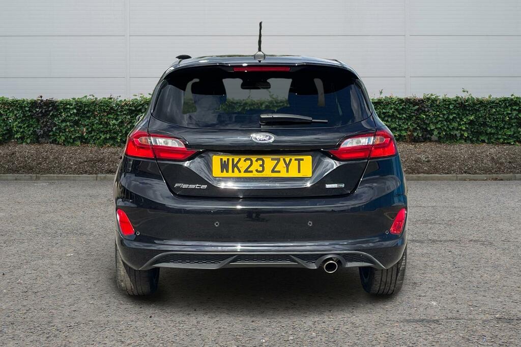 Ford Fiesta 1.0 Ecoboost Hybrid Mhev 125 St-line WK23ZYT Black #5