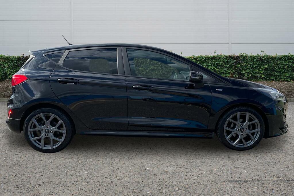 Ford Fiesta 1.0 Ecoboost Hybrid Mhev 125 St-line WK23ZYT Black #3