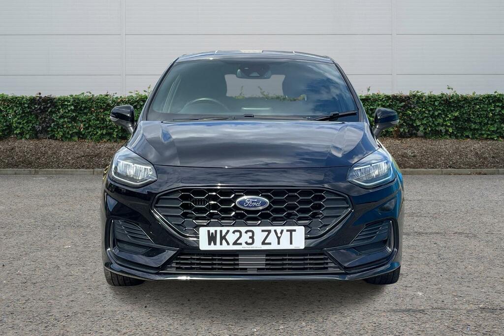 Ford Fiesta 1.0 Ecoboost Hybrid Mhev 125 St-line WK23ZYT Black #4