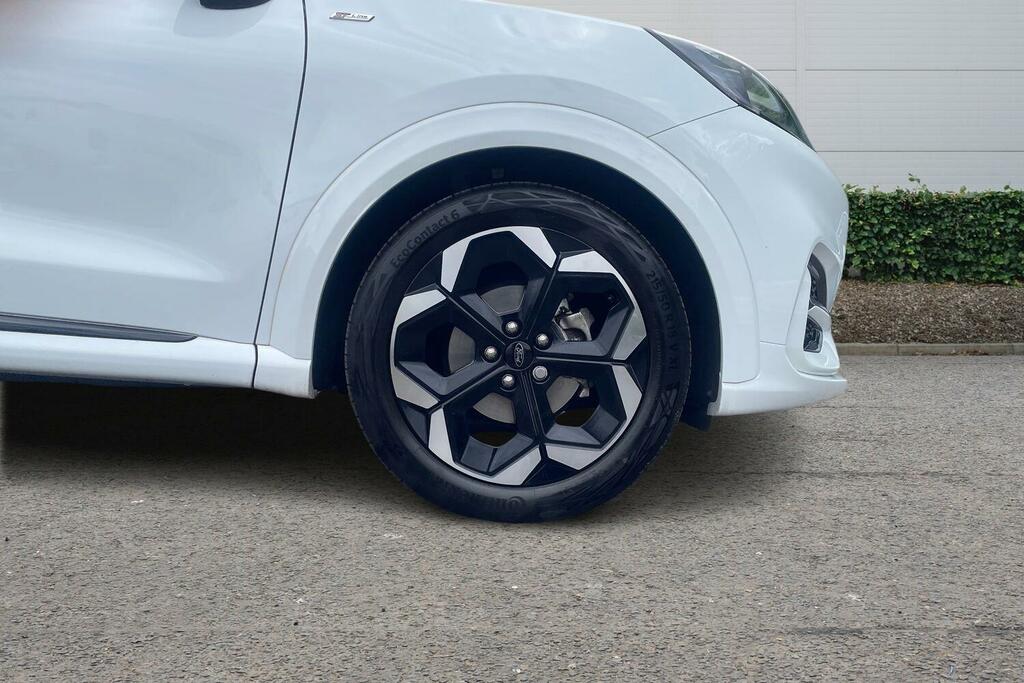 Ford Puma 1.0 Ecoboost Hybrid Mhev St-line X EY24CZU White #6