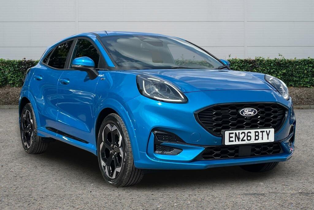 Ford Puma 1.0 Ecoboost Hybrid Mhev St-line X Blue