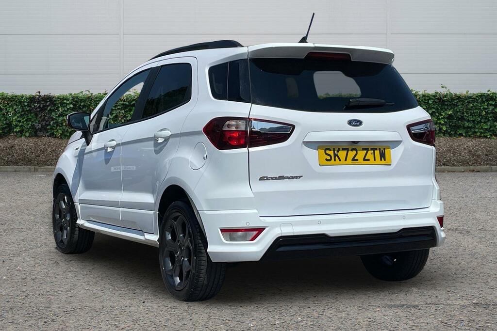 Ford Ecosport 1.0 Ecoboost 140 St-line SK72ZTW White #2