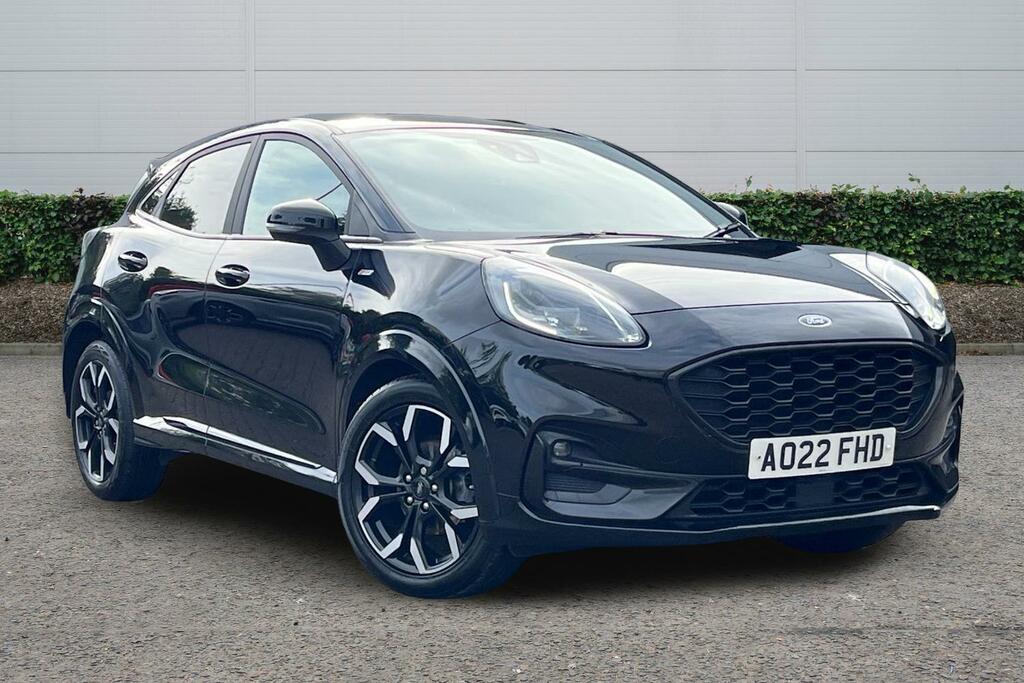 Ford Puma 1.0 Ecoboost Hybrid Mhev St-line X Black