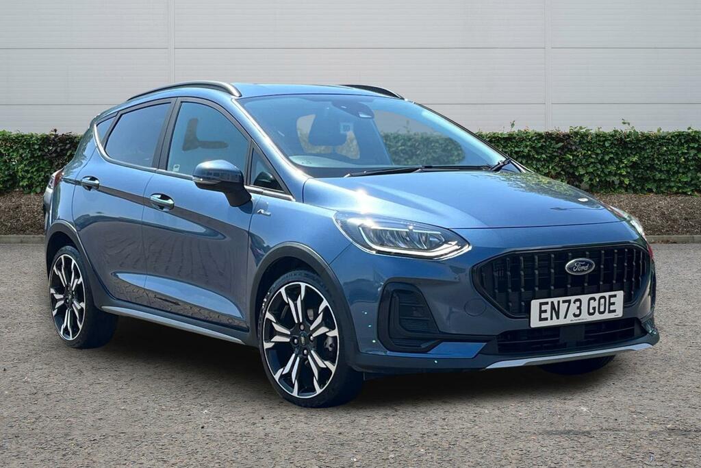 Ford Fiesta 1.0 Ecoboost Hybrid Mhev 125 Active X Blue