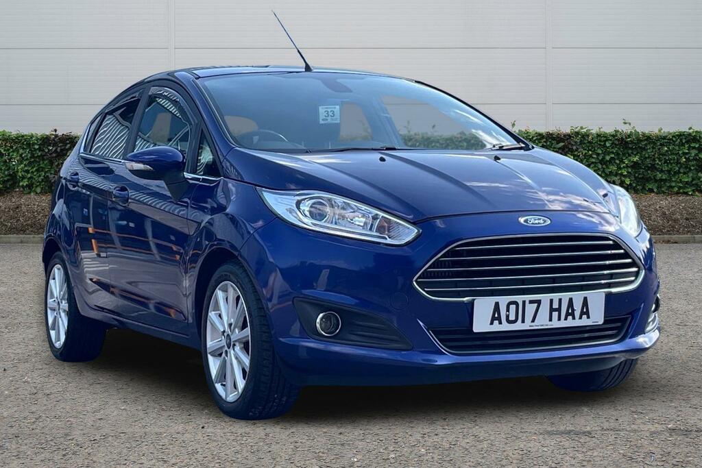 Ford Fiesta 1.0 Ecoboost Titanium Powershift Blue