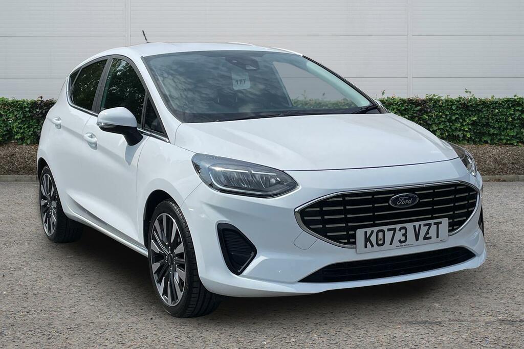 Ford Fiesta 1.0 Ecoboost Hbd Mhev 125 Titanium X White