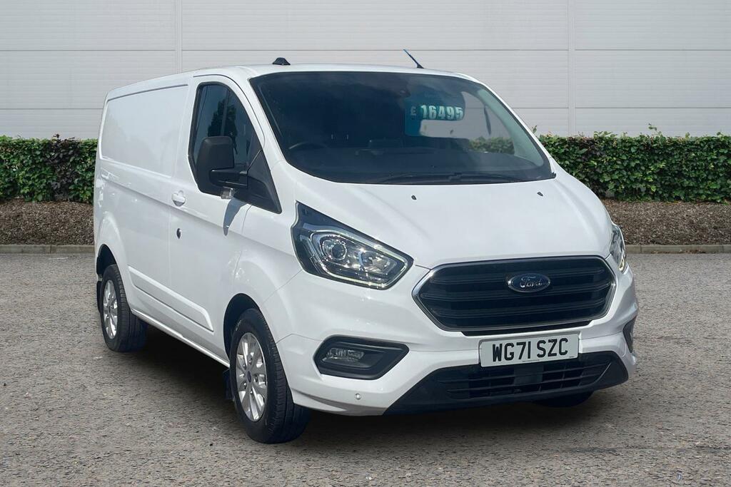 Ford Transit Custom 2.0 Ecoblue 130Ps Low Roof Limited Van White