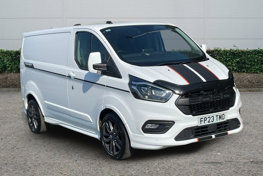 Ford Transit Custom 2.0 Ecoblue 170Ps Low Roof Sport Van White