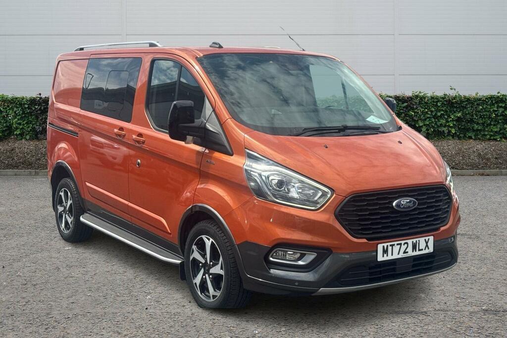Ford Transit Custom 2.0 Ecoblue 170Ps Low Roof Dcab Active Van Orange