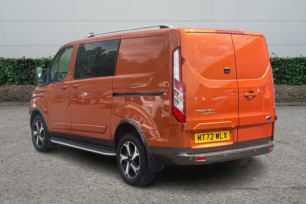 Ford Transit Custom 2.0 Ecoblue 170Ps Low Roof Dcab Active Van MT72WLX Orange #4