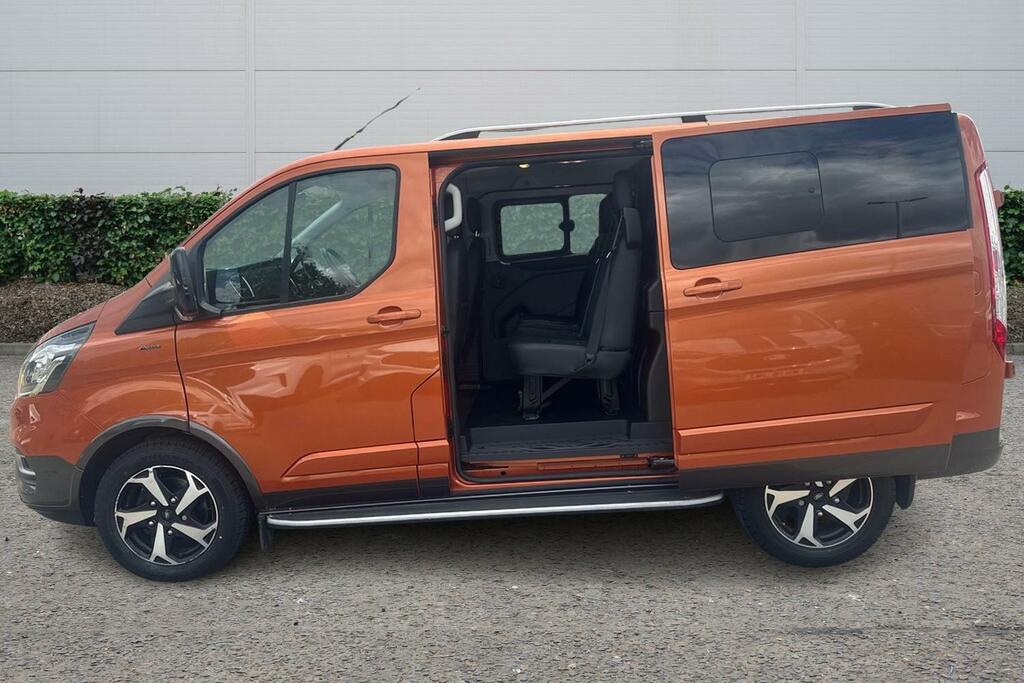 Ford Transit Custom 2.0 Ecoblue 170Ps Low Roof Dcab Active Van MT72WLX Orange #3