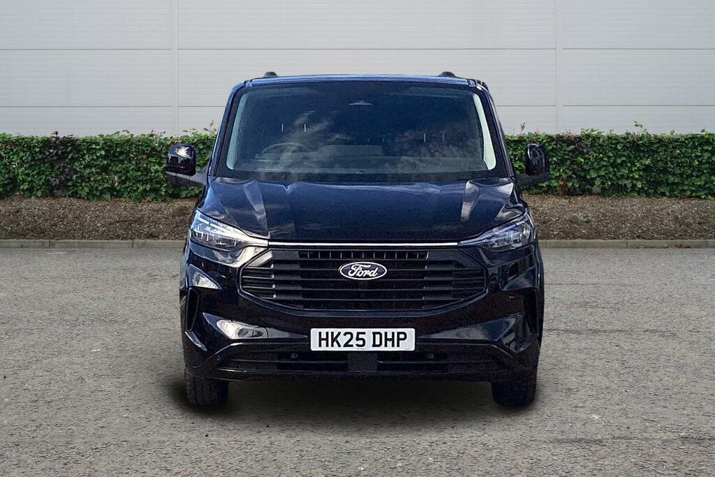 Ford Transit Custom 2.0 Ecoblue 136Ps H1 Double Cab Van Limited HK25DHP Black #4