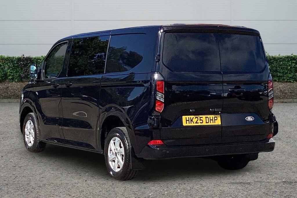 Ford Transit Custom 2.0 Ecoblue 136Ps H1 Double Cab Van Limited HK25DHP Black #2