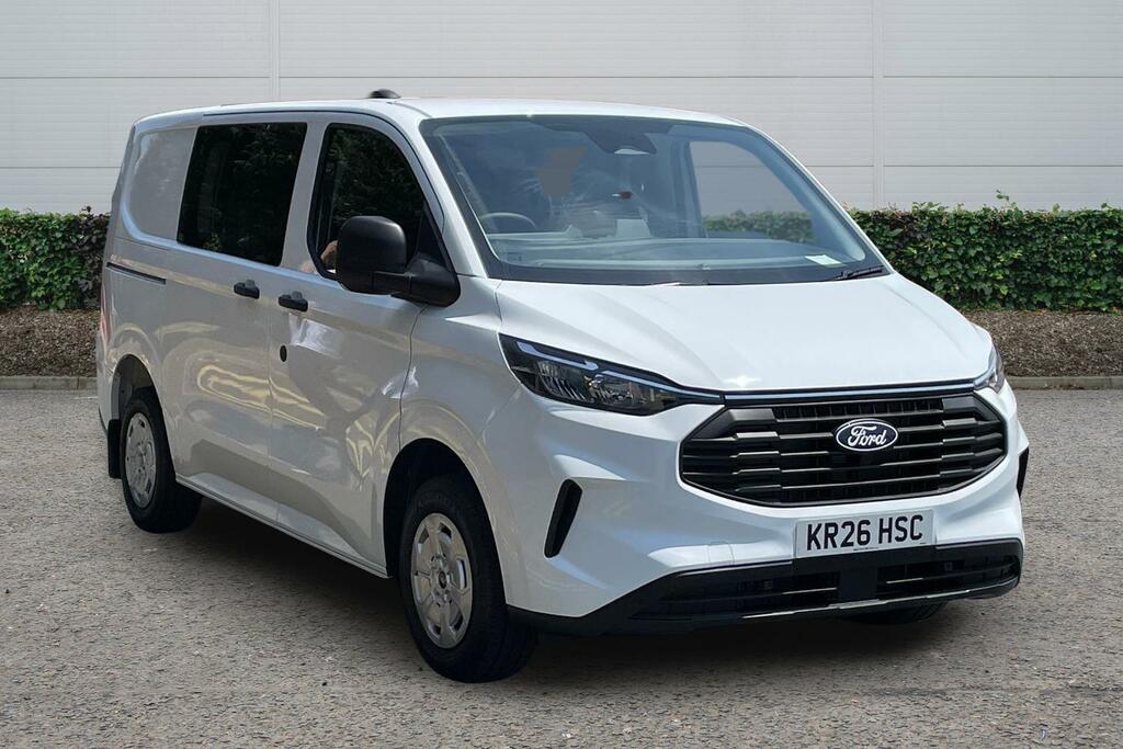 Ford Transit Custom 2.0 Ecoblue 136Ps H1 Double Cab Van Trend KR26HSC White