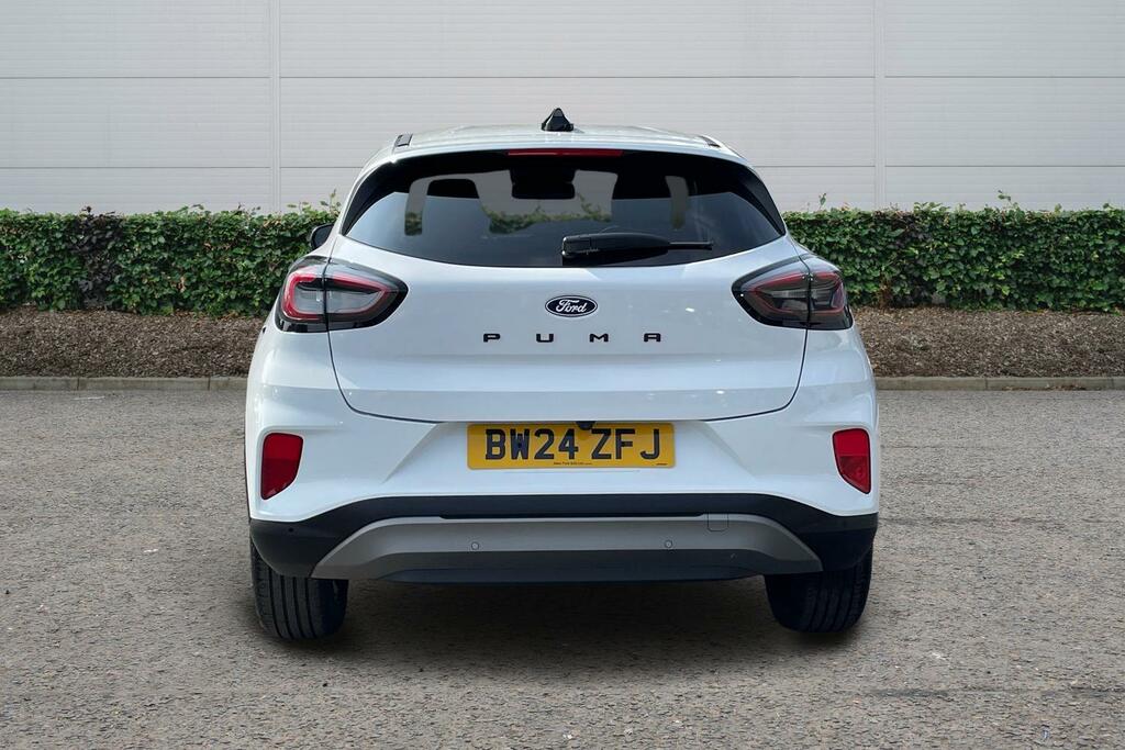 Ford Puma 1.0 Ecoboost Hybrid Mhev Titanium BW24ZFJ White #4